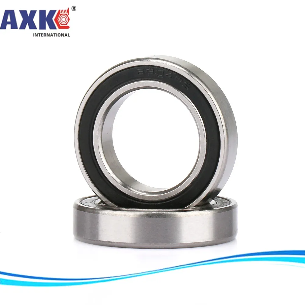 

500pcs free shipping The Rubber sealing cover Thin wall deep groove ball bearings 6804-2RS 20*32*7 mm