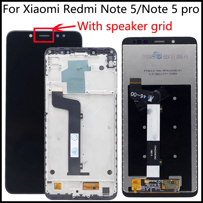 AAA Оригинальный дисплей для Xiaomi Redmi Note 5 ЖК-дисплей дигитайзер сборка с рамкой pro