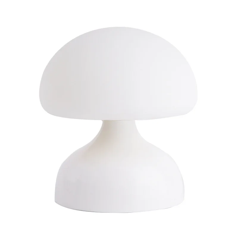 white СВЕТОДИОДНЫЙ ночник в виде гриба из мультфильма, USB мощный креативный силиконовый светильник для детской спальни, прикроватная настольная лампа, рождественские подарки для детей - Испускаемый цвет: white