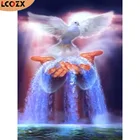 LCOZX 5D DIY ручной работы полный дрель алмазов картина 