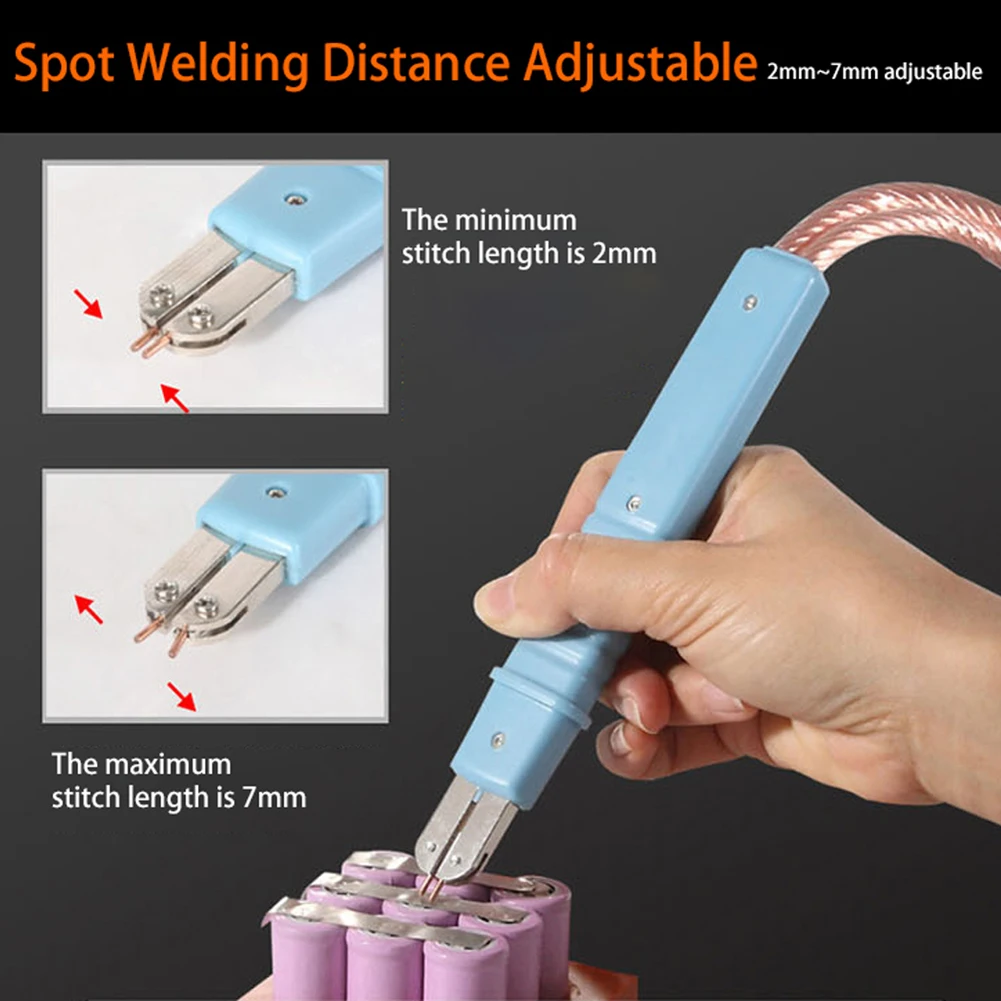

1 Pc Welding Pen Professional Lithium Battery Spot Welding Pen Adjustable Welding Pin for Spot Welding Machine 2~ 7mm HB-71A