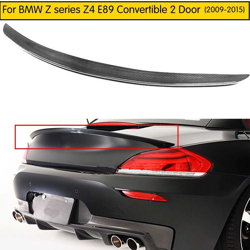Задний спойлер из углеродного волокна для BMW Z4 E89 18i 20i 23i 28i 30i 35i 2009 2015|trunk spoiler|rear trunk