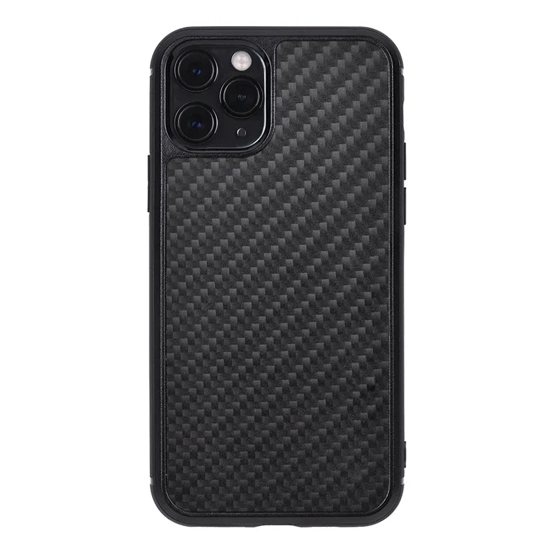 

Suitable for Apple 12 Real Carbon Fiber Phone Shell Iphone12pro Max Drop-Resistant Carbon Fiber Business