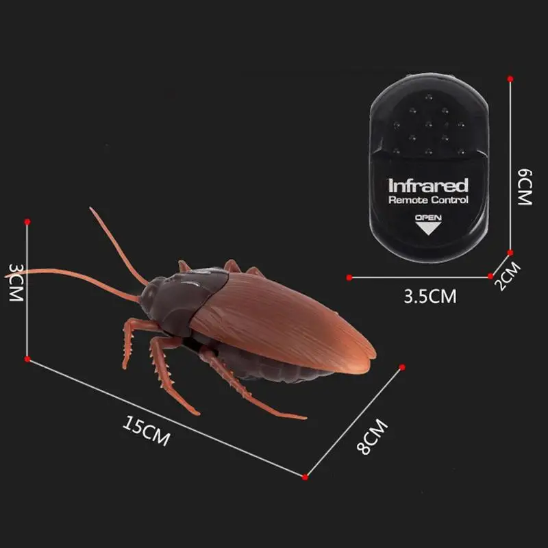 

Simulation Animal bee ladybug Infrared Control Prank Kids Remote Realistic RC Funny Gift Tricky Toy Toys