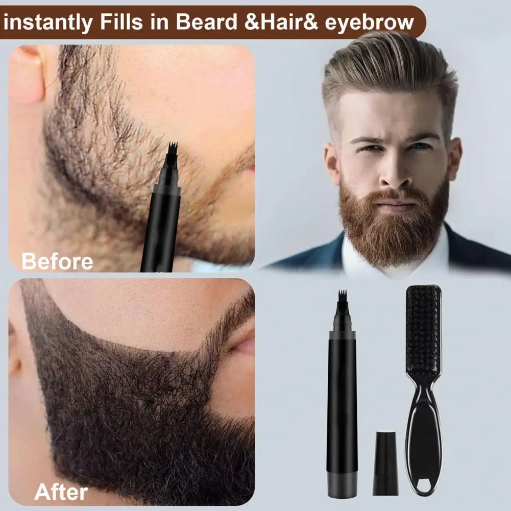 

50% горячая Распродажа ручка для заполнения бороды, модная долговечная смазка, усилитель усов, питательная формирующая Ручка для мужчин