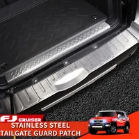 toyota fj cruiser accessories exterior modification trunk tailgate sill guard plate metal protection cover decoration trim