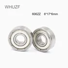 WHUZF 606ZZ подшипник флейта 510 шт. 6x17x6 мм миниатюрные 606Z шарикоподшипники 606 ZZ EMQ класс Z3 V3 для Makefr RS CNC 32 tutors