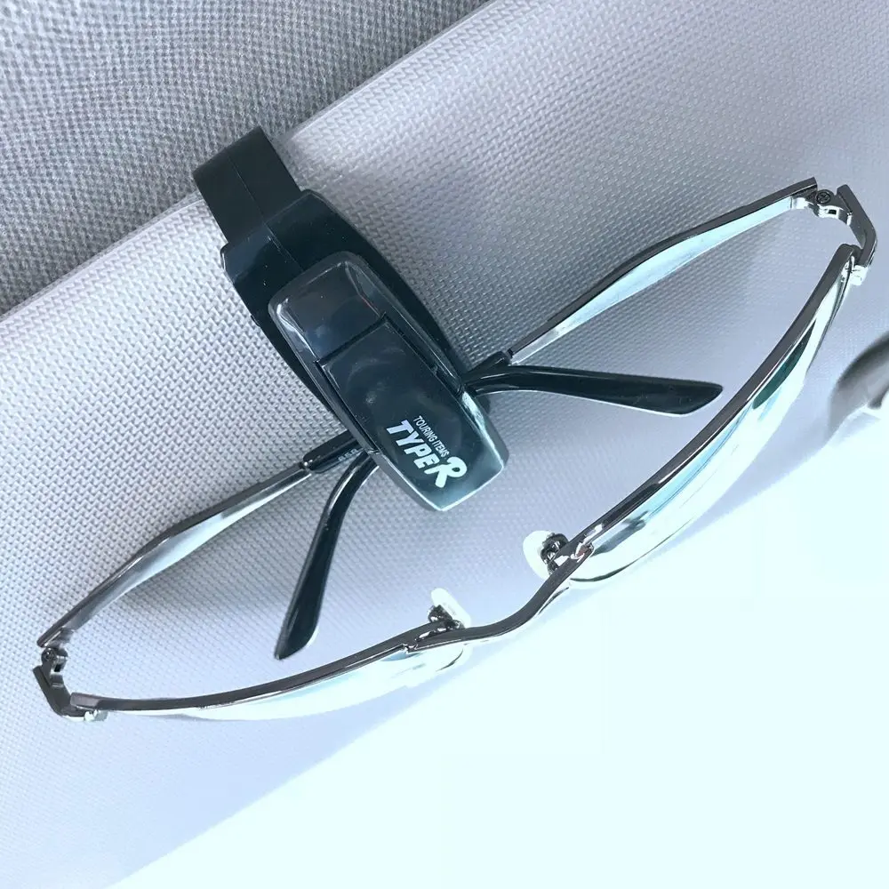 Holder for Glasses Case Universal Eyeglasses Cover Auto Sun Visor Clip Sunglasses Stand Car Accessories BMW Toyota VW | Автомобили и