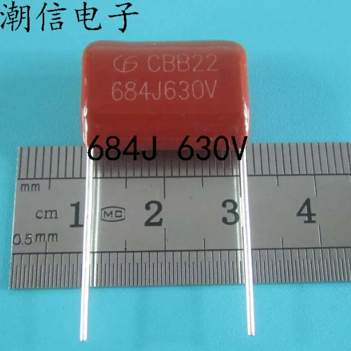 

CBB22 684J 0,68 мкФ 680NF 630V 20 мм