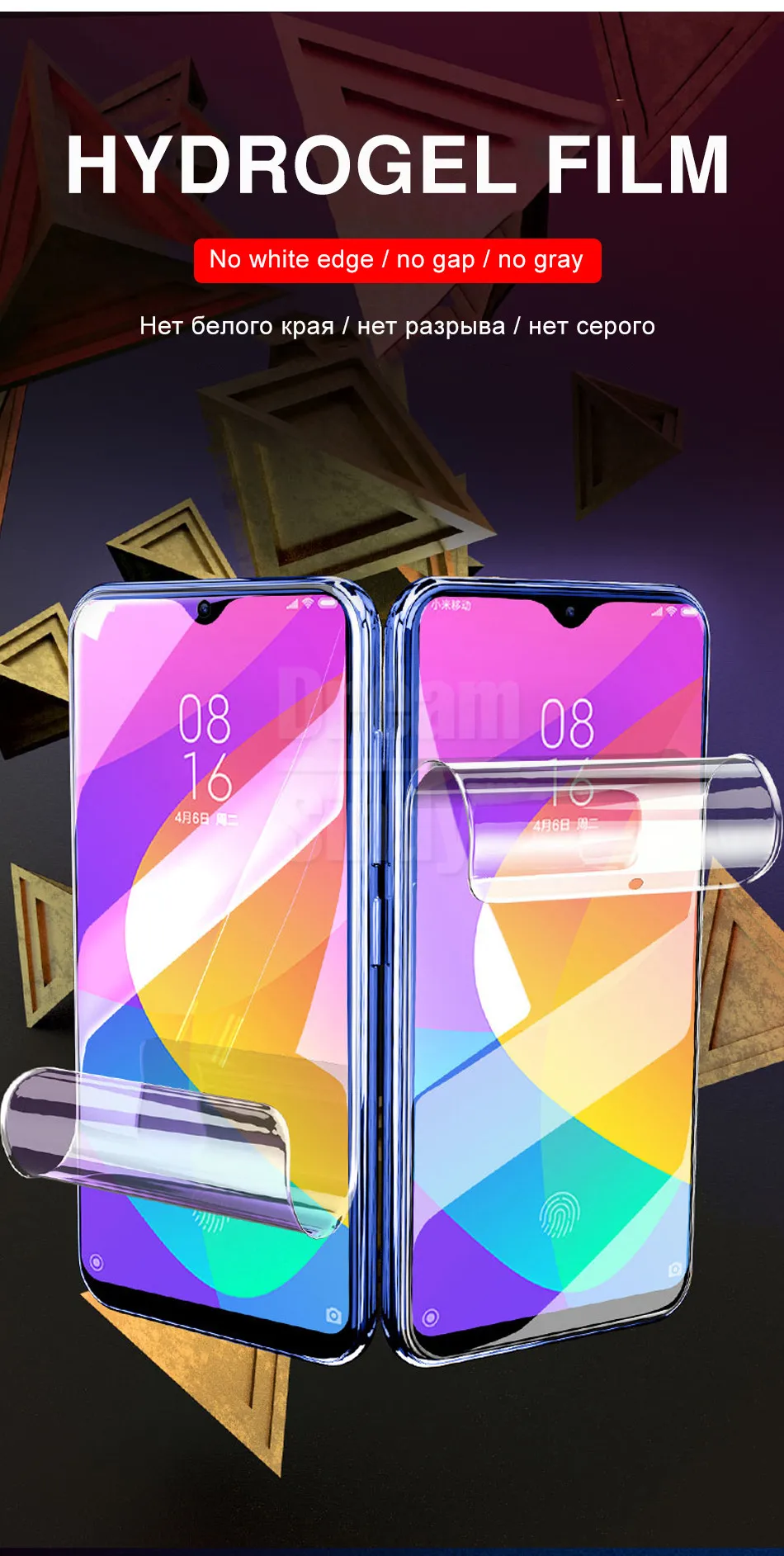 20D полностью Защитная Гидрогелевая пленка для Xiaomi 9T Pro 8 Lite 9 SE A3 Lite CC9e Pocophone F1 Защитная Гидрогелевая пленка для экрана