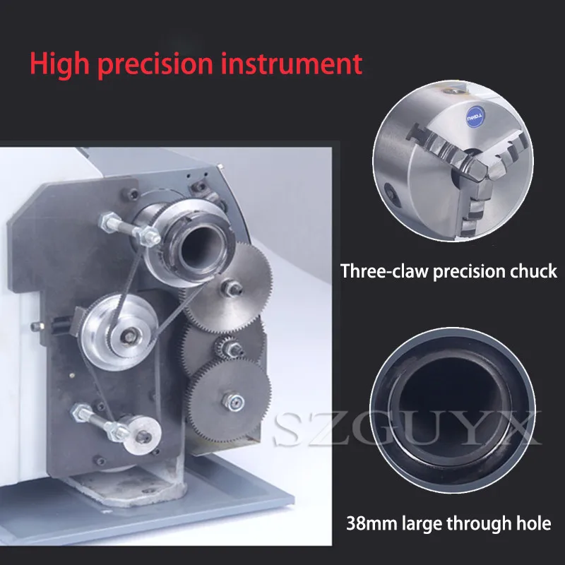 V210 нержавеющая сталь длинный металлический фрезерный станок точный токарный