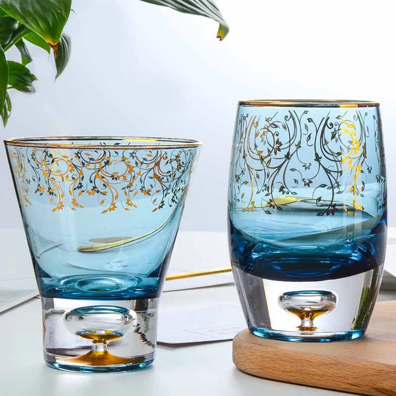

Японская креативная стеклянная чашка из Пномпеня, высококачественные хрустальные стаканы, подходит для молока, напитков, сока, чая