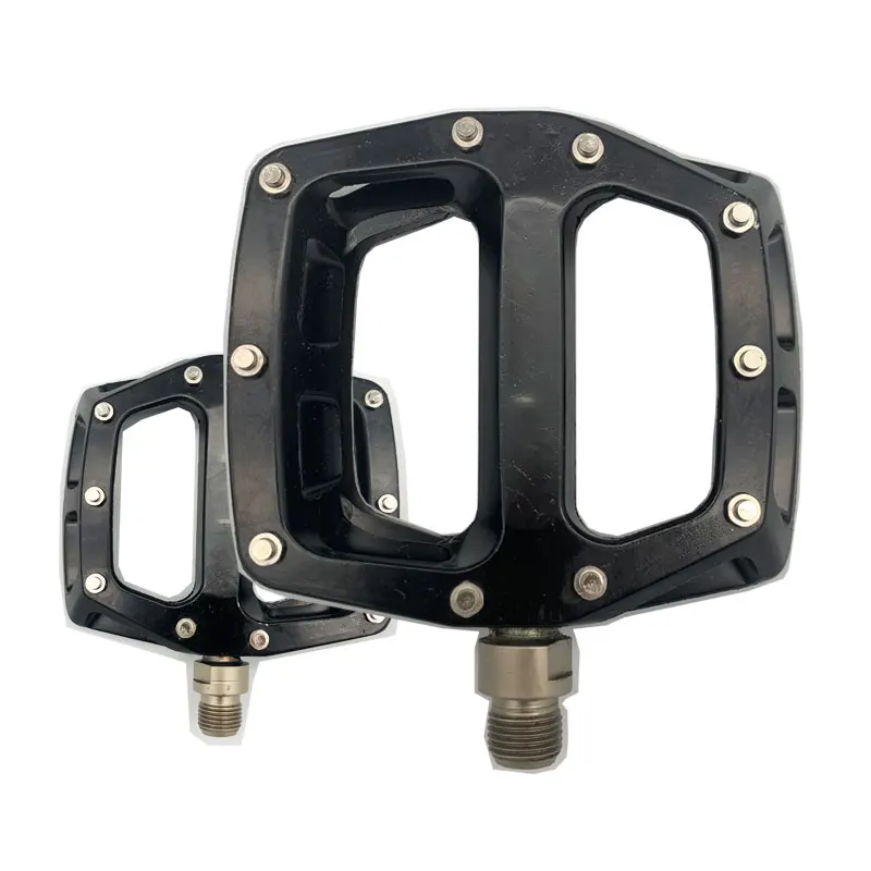 

SY 2 Sealed Bearings Crom Axis replace Movable Pins Big platform BMX Down Hill Bike pedal