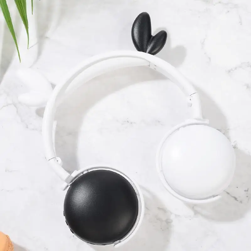 Studyset Bluetooth 5,0 наушники милые кошачьи уши беспроводные складывающиеся наушники Стерео шумоподавление Гарнитура для детей с микрофоном