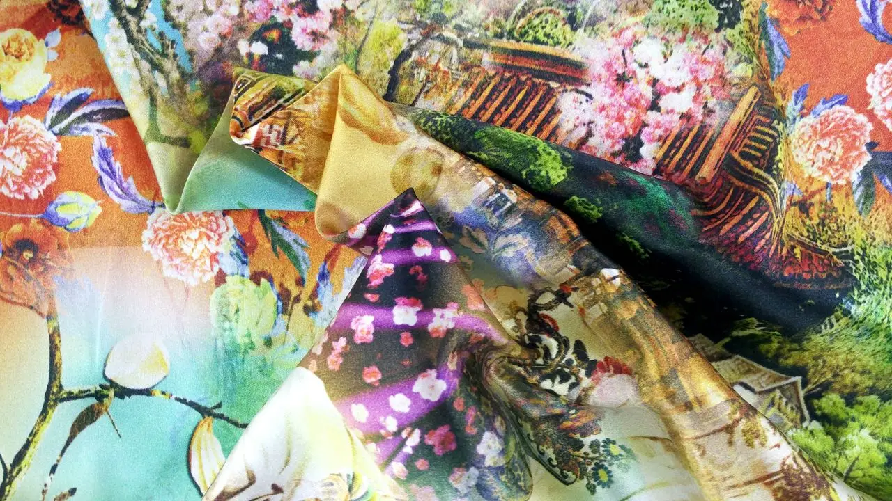 Ткань из супер Франции ткань тяжелого шелка и сатина для одежды рубашка блузка