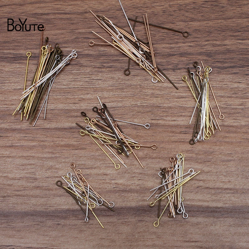 

BoYuTe (100 Gram/Bag) 20-24-25-30-35-40MM Длина металлическая Латунь 9-образные штифты материалов собственными руками Сделай Сам базовые аксессуары