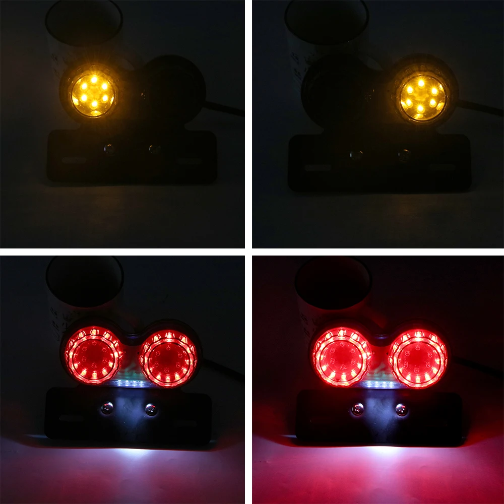 Двойной сигнал поворота для мотоцикла