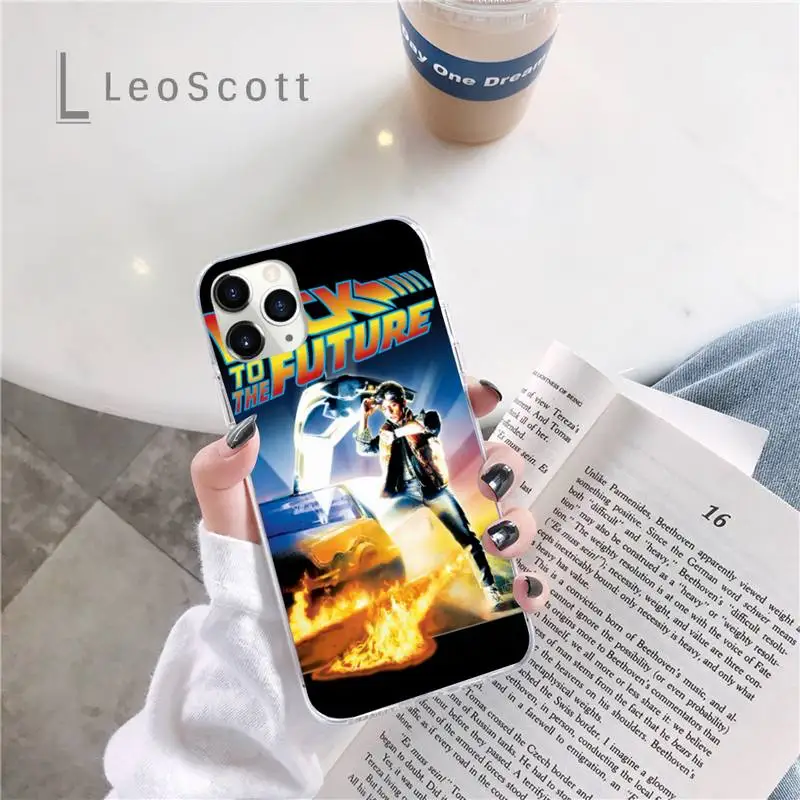 

Back To The Future Movie Phone Case For iphone 12 5 5s 5c se 6 6s 7 8 plus x xs xr 11 pro max mini