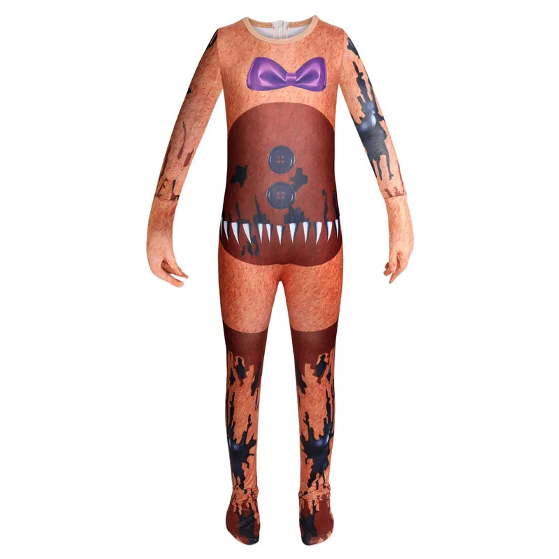 2020 Фантом Freddie Косплей Хэллоуин костюм для детей Аниме мальчики девочки ужас боди