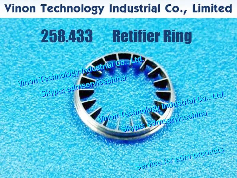 

258,433 edm сетевое кольцо (1 шт.) 11,4x3,1x18 мм для AGIE CHALLENGE,CLASSIC,EVOLUTION,EXCELLENCE edm Wear Parts 258433 лученое кольцо