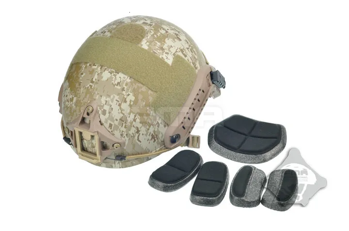 FMA шлем Тактический перестрелка airsoft баллистических с высокой шлем XP MOLLE Шестерни Военная Униформа нагрева армейские TB960