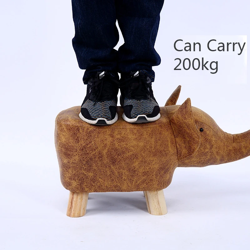 Babyinner детские сидения телячья кожа табуреты с рисунками животных из мультфильмов
