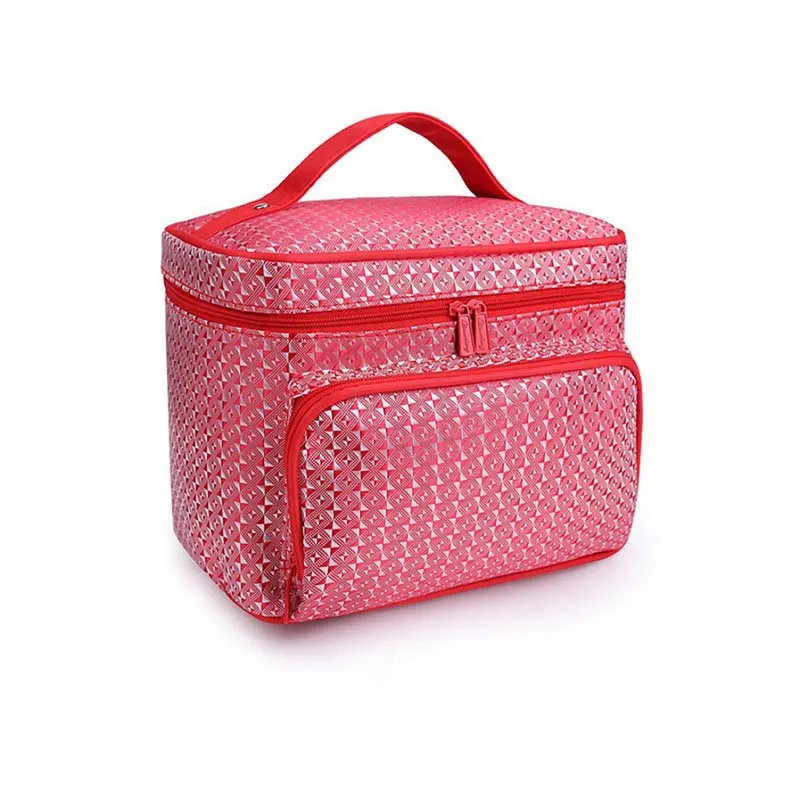 1Pc New Hot Sale Cosmetic Bag Women Large Make Up Bag Vanity Case Cosmetic Nail Tech Storage Beauty Box For Enchanting Ladies