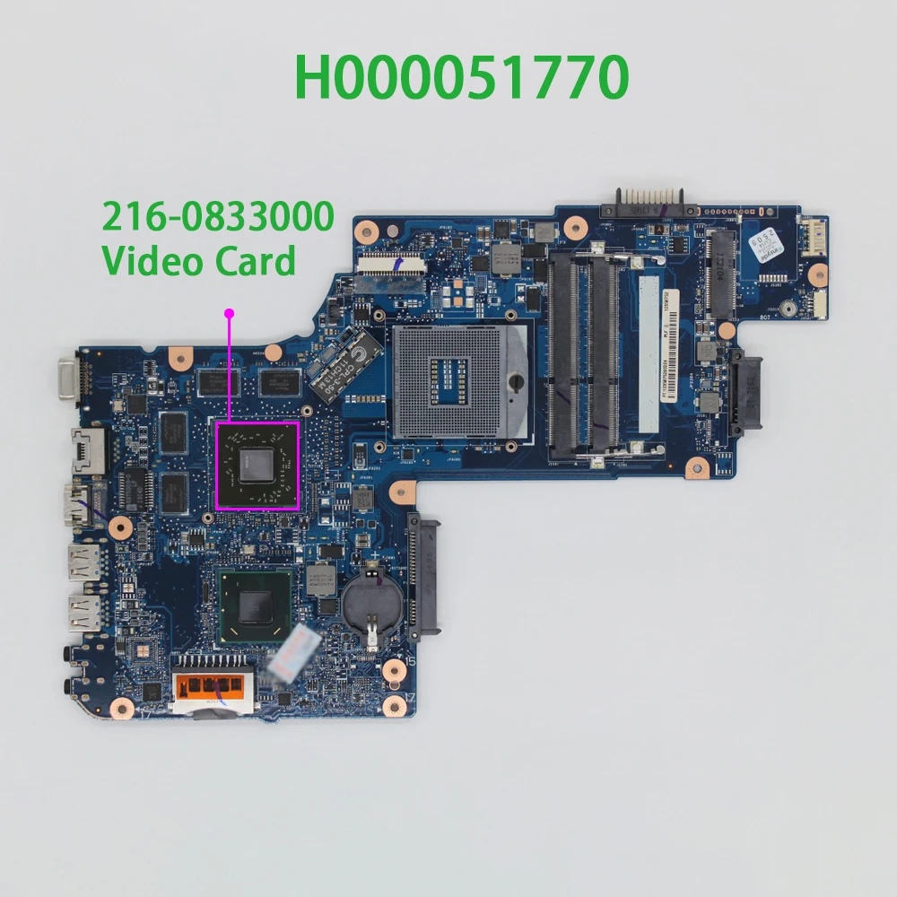 Для Toshiba Satellite L850 C850 H000051770 w HD7600M GPU ноутбук ПК материнская плата