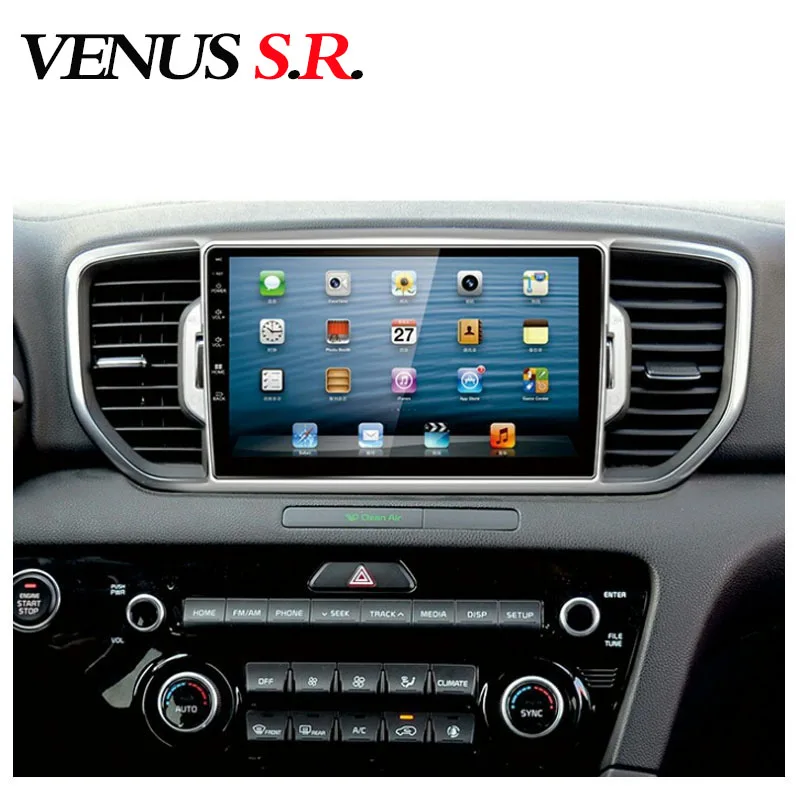 VenusSR Android 8 1 2.5D автомобильный dvd для KIA Sportage kx5 радио 2016 2017 мультимедиа головное