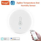 Умный датчик температуры и влажности Tuya Smart ZigBee с концентратором Zigbee для домашней безопасности через Alexa Google Home SmartLife Smart Home