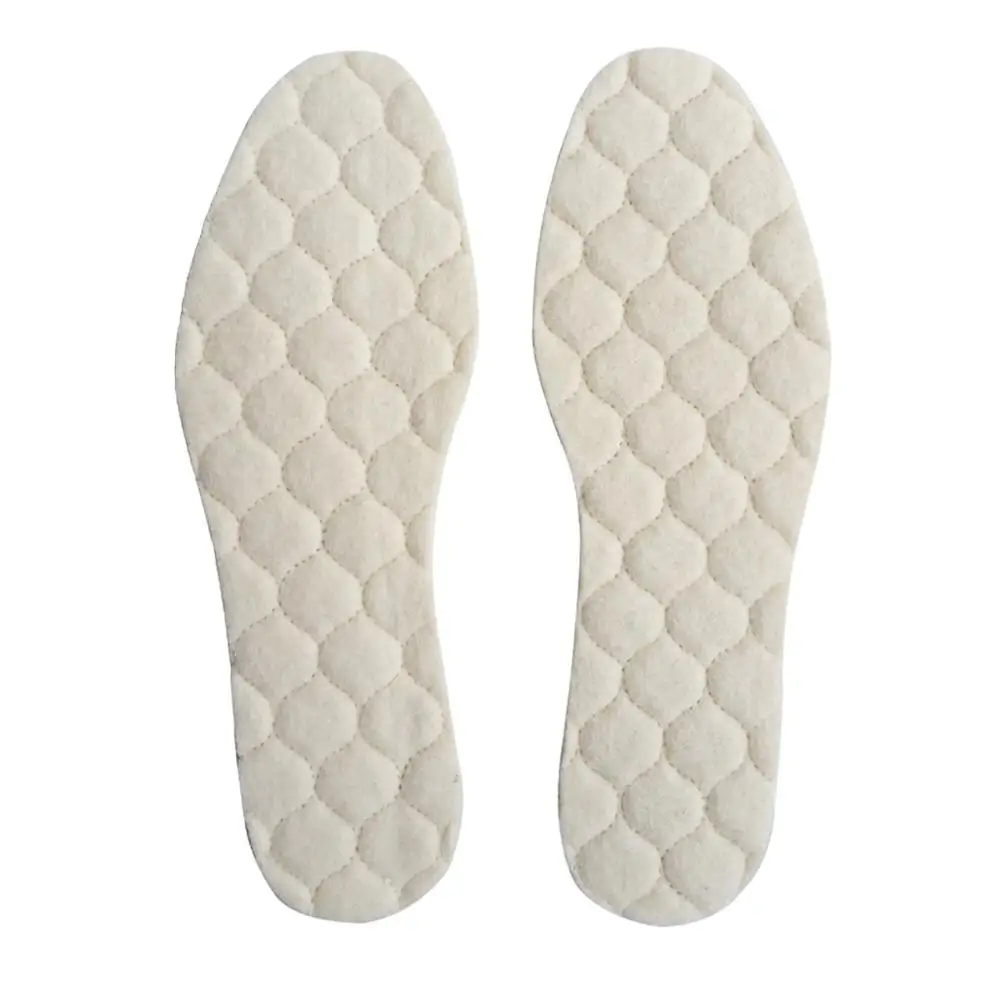 Стельки с подогревом из овчины для мужчин и женщин теплые стельки алюминиевой