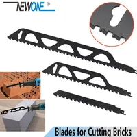 newone reciprocating saw blade cutting redgrey brick and stone hand saw blade for all conventional saber saws ripcross cuts