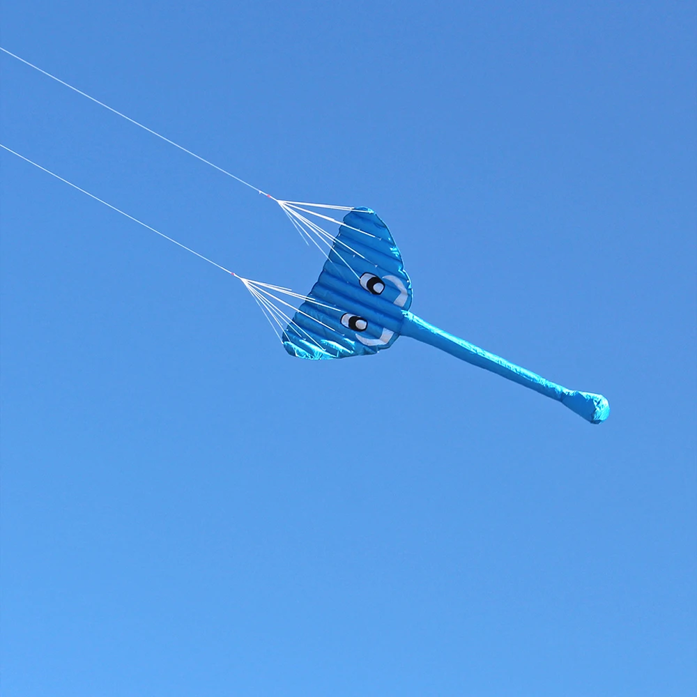 140x70 см безрамный мягкий двойной линии трюк слон парафойл воздушный змей огромный