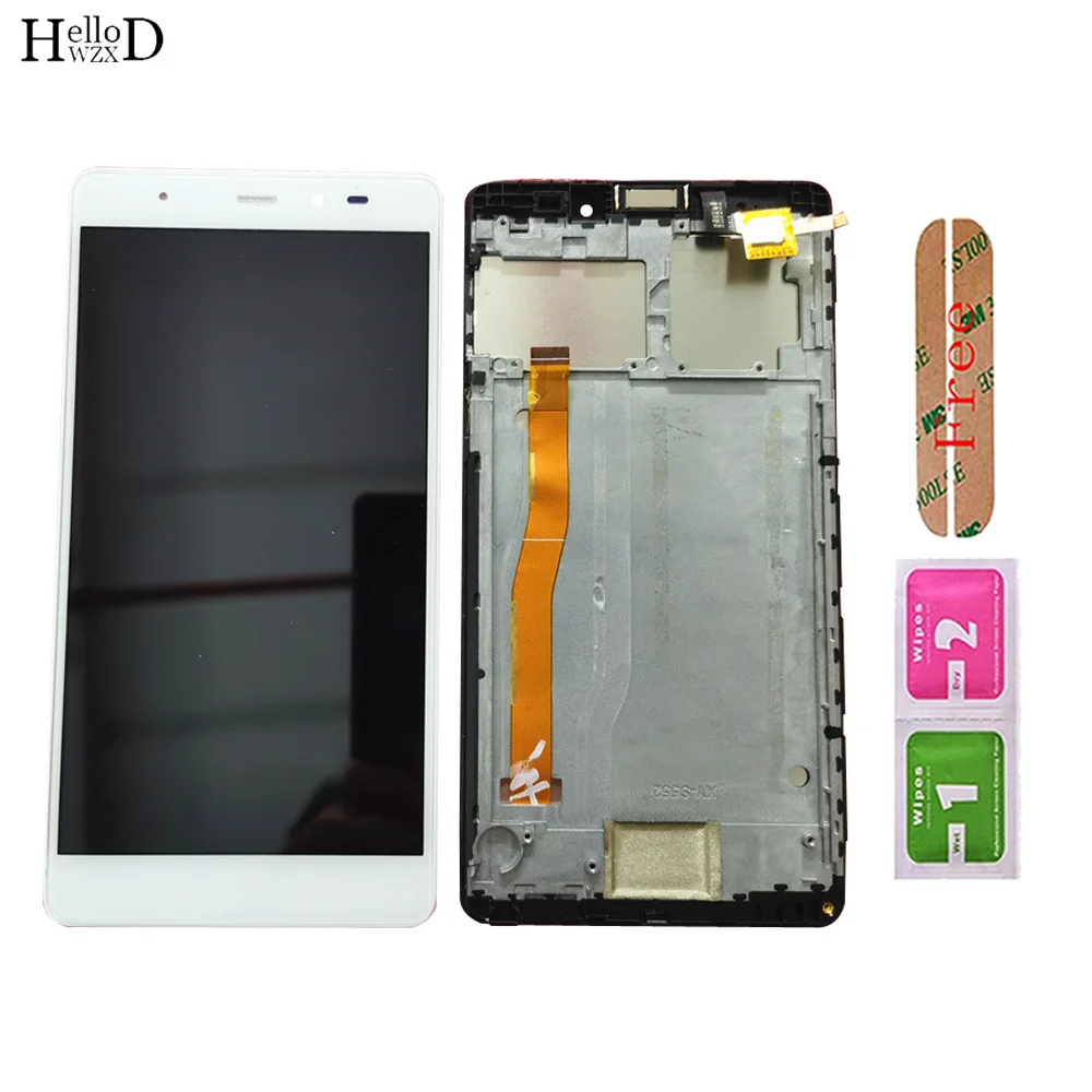 

Mobile LCD Display For LEAGOO T1 Plus LCDs LCD Display With Touch Screen Digitizer Panel Front Glass Lens Sensor Frame Tools