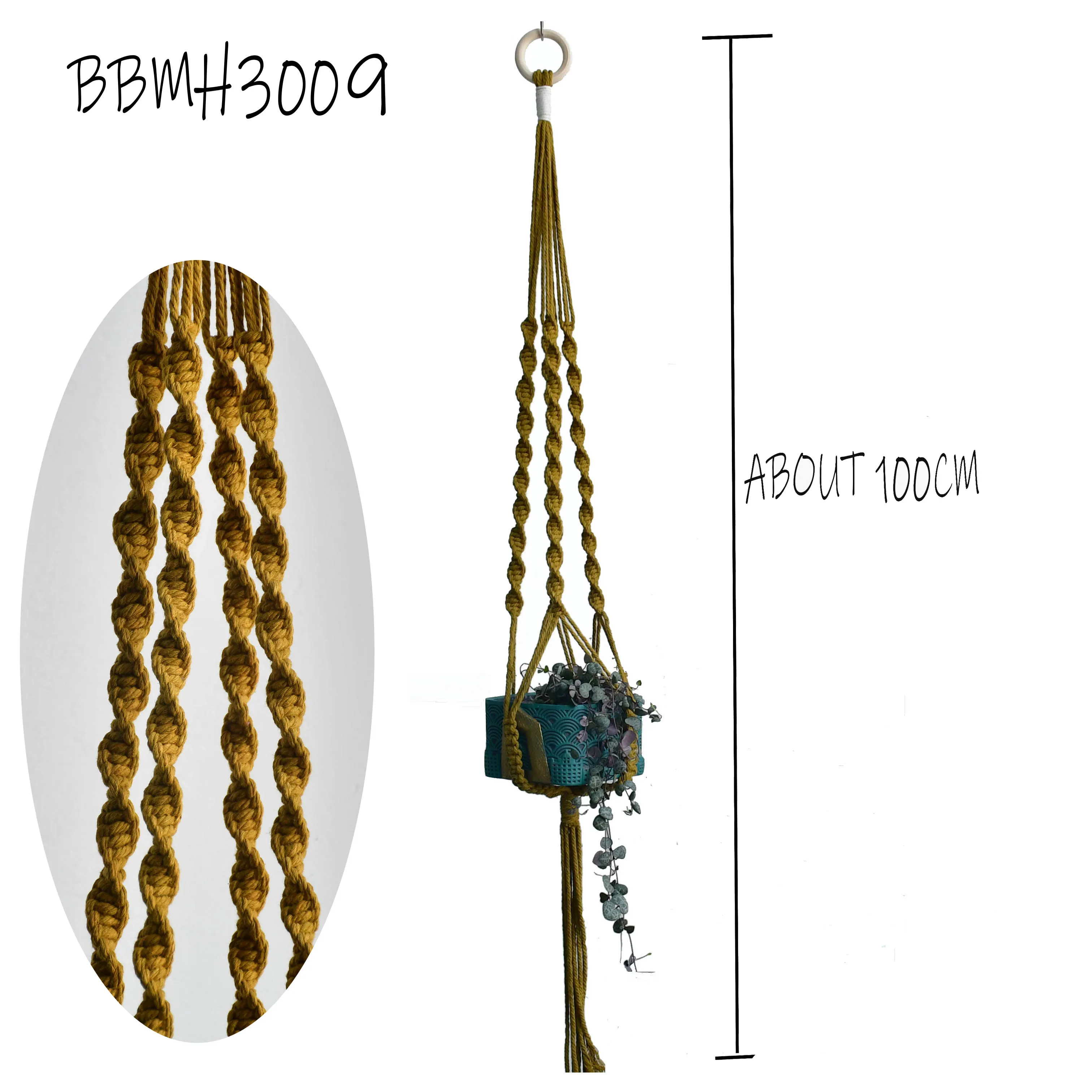 Подвесной лоток для Лидер продаж растений ручной работы подвесная вешалка