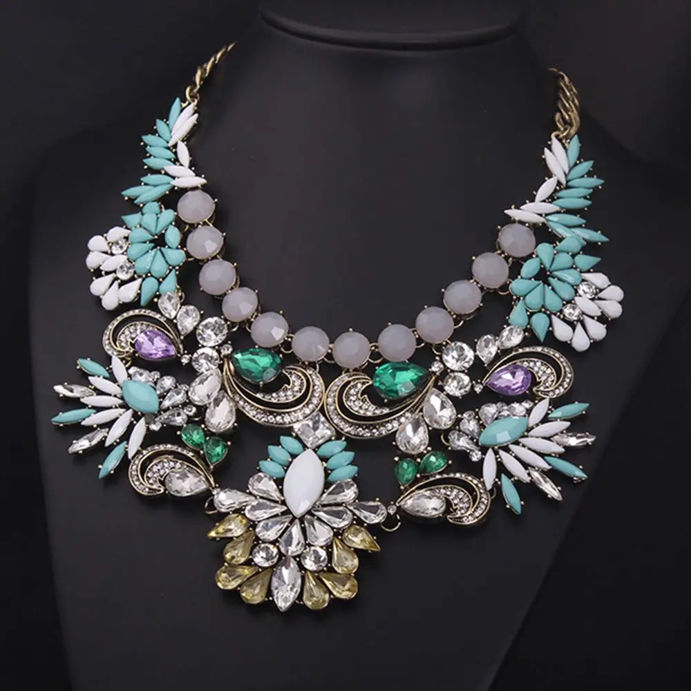 Luxury Big Pendant Necklace Vintage Primitive Tribe Bohemia Exaggeration Torque Women Jewelry | Украшения и аксессуары