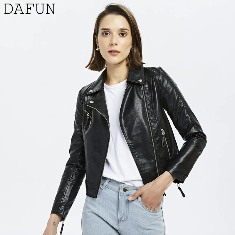 Новая кожаная куртка пальто для женщин в стиле хип хоп байкерская модные