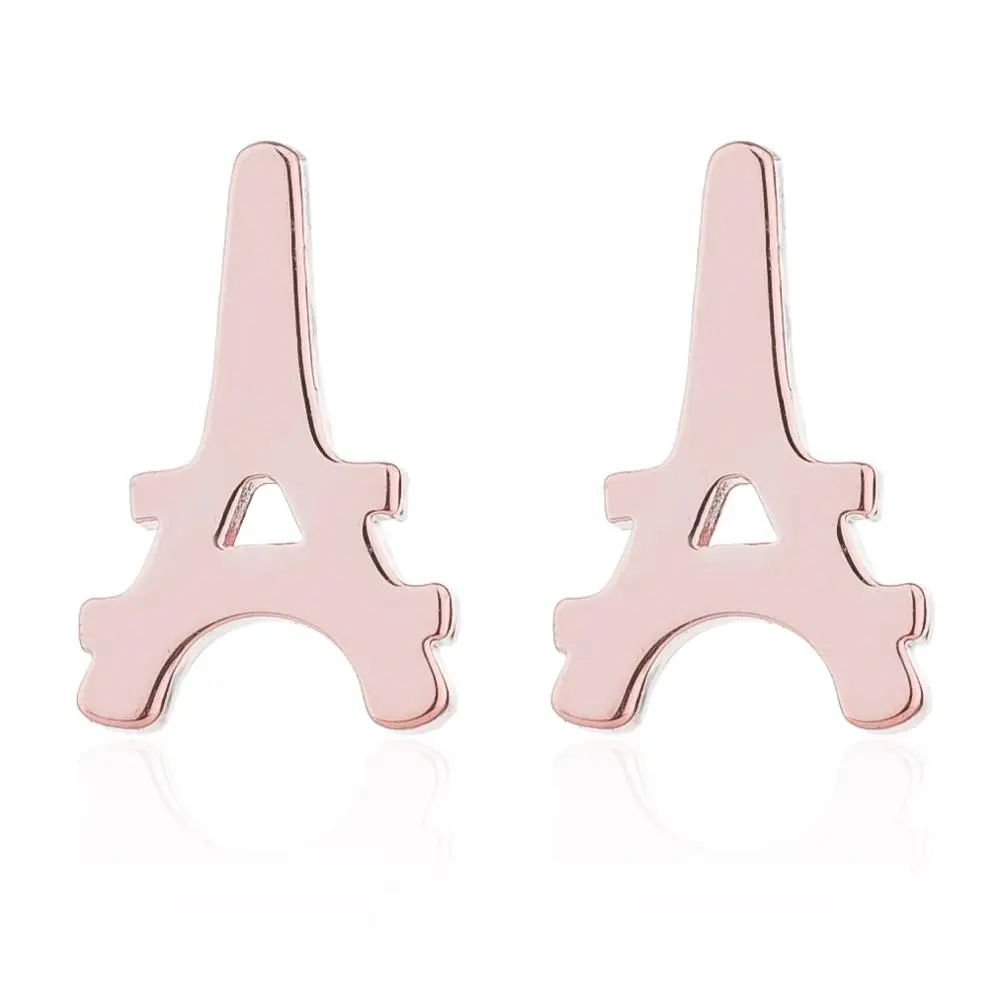 FENGLI красивые серьги с башней для женщин принцесса фигурка подарок на день