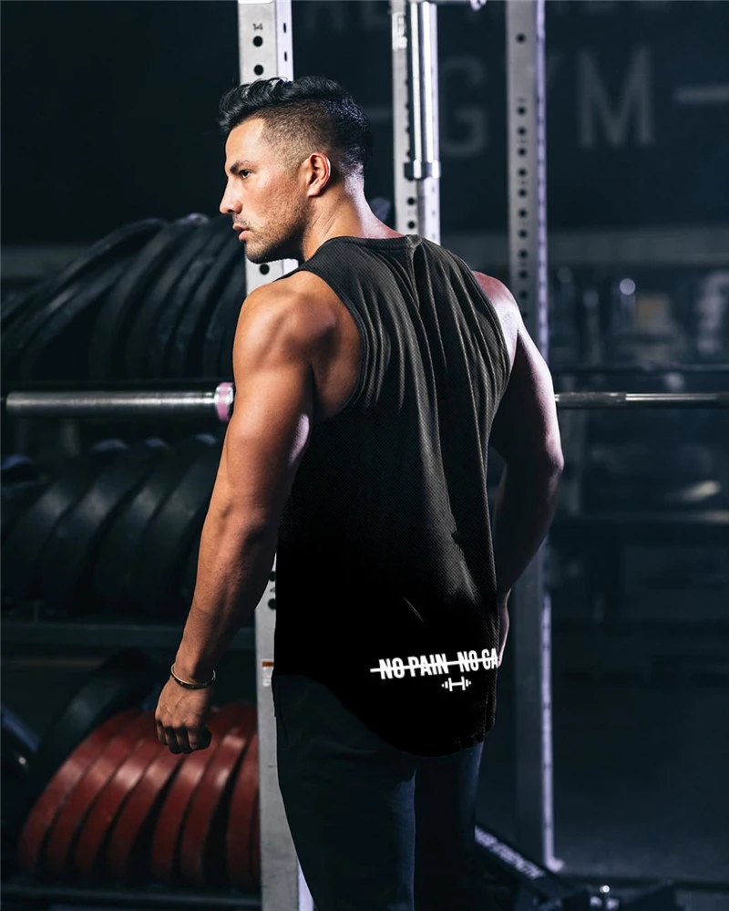 Брендовая сетчатая Спортивная одежда для занятий фитнесом летняя модная майка