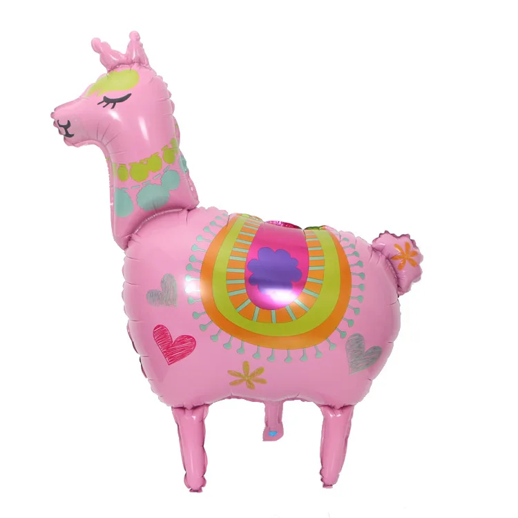 1 шт. DIY 4D ходьба Альпака верблюжья фольга шары джунгли воздушные шарики в виде