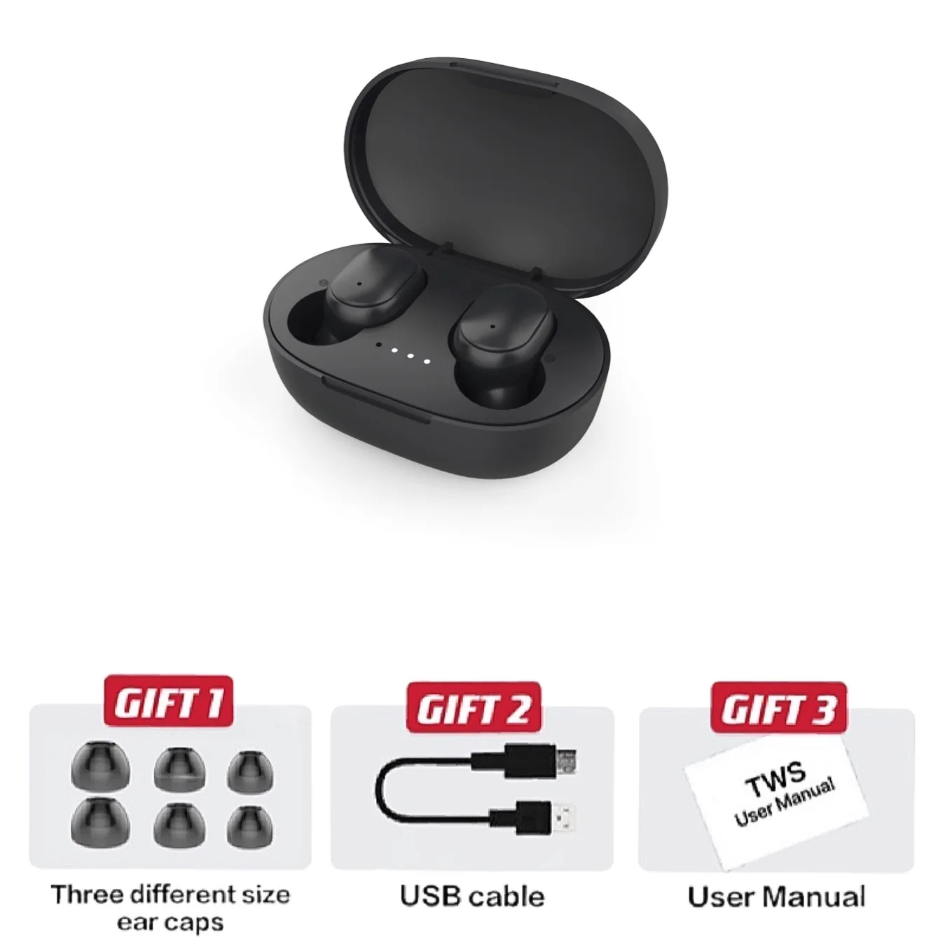 

New Style TWS Headphones Sports Waterproof Bluetooth 5.0 Wireless Earphones With Mic For Xiaomi Redmi All Smart Mobile Phones