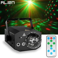 alien 64 patterns dj laser projector rgb led crystal magic disco ball party holiday bar wedding dance xmas stage lighting effect