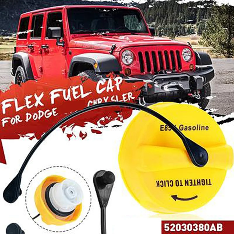 Газовом топливе Кепки топливного бака газа крышки автомобиля 52030380Ab для 2007 2017 Dodge
