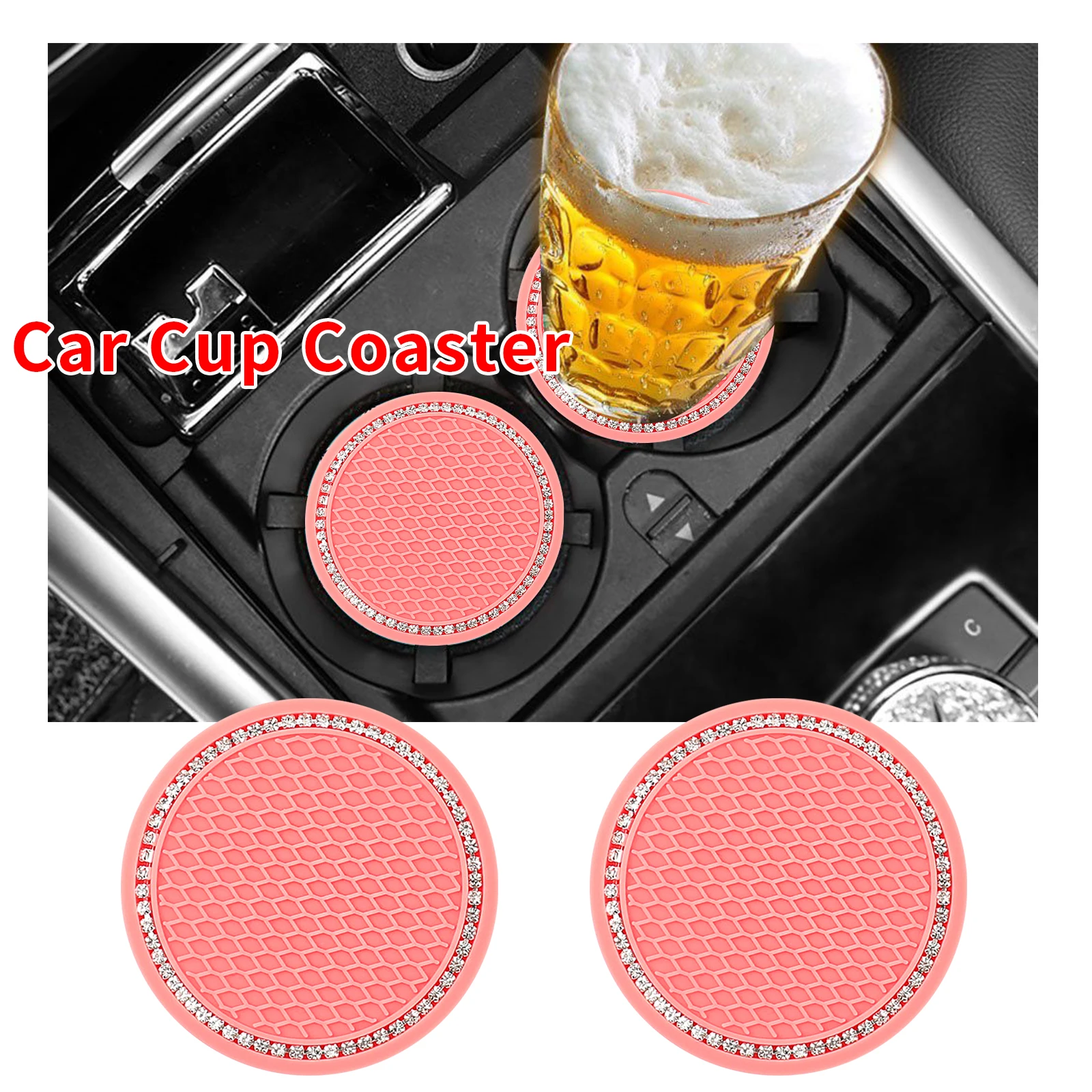 2 шт. Автомобиль Подставка стакана воды держатель для бутылки с анти скольжения