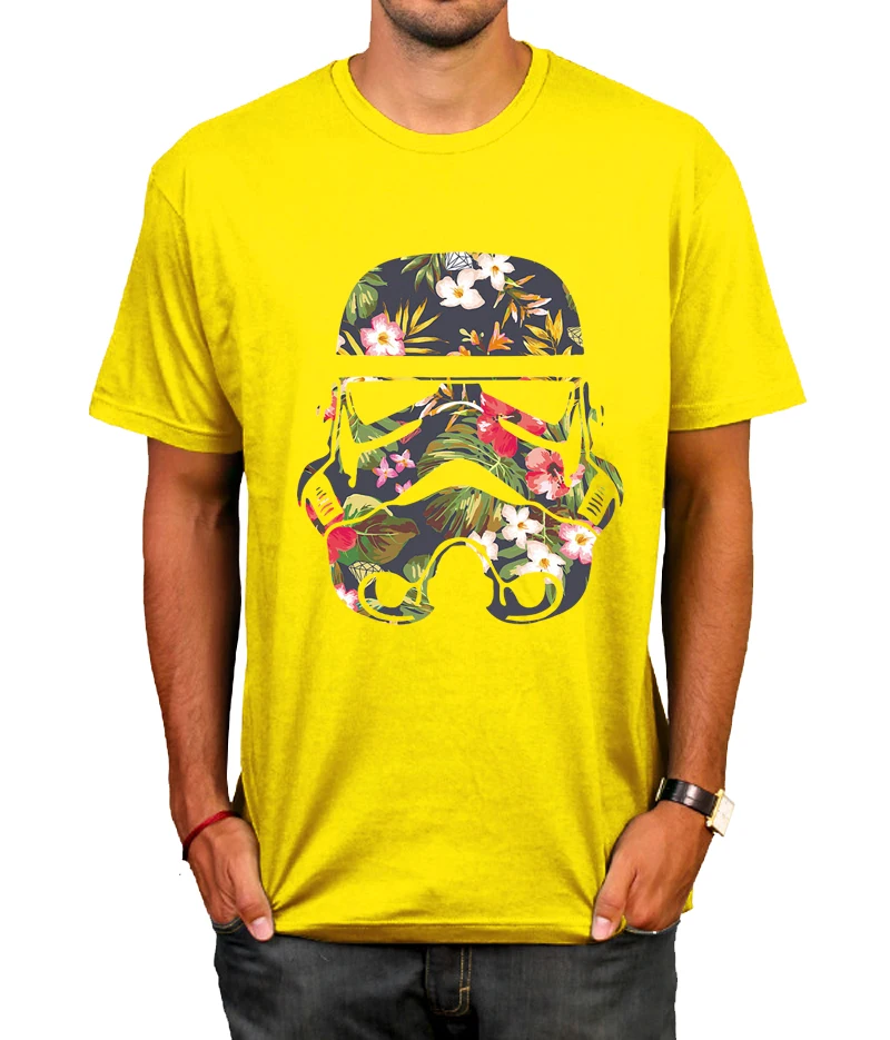 Звездные войны Дарт Вейдер лицо Футболка Маска хлопок короткий рукав camiseta