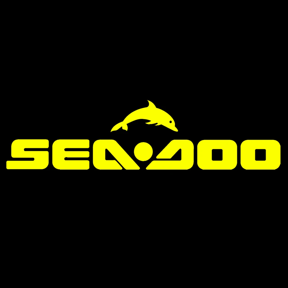 Sea doo виниловый наклейка на оконное стекло sea-doo или seadoo 22x6 см | Игрушки и хобби