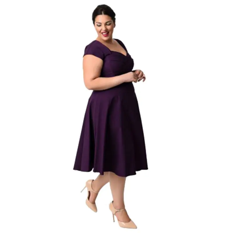 Женское платье большого размера Vestidos вечерние летние элегантные женские черные