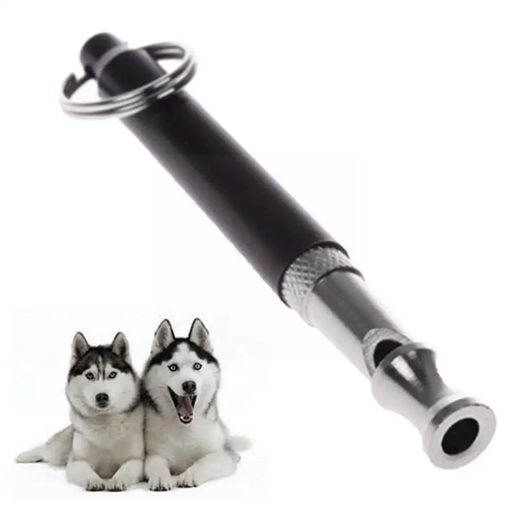 

1pcs Black Two-tone Ultrasonic Flute Dog Whistles For Training Whistle Pet Dog Whistle Obedience Sound Puppy Accessories L9 U9n8