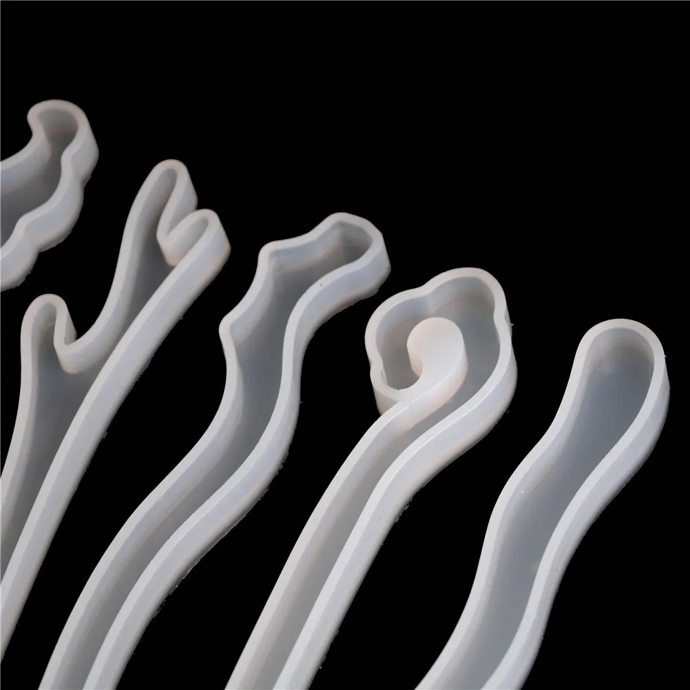 

Hairpin DIY Silicone Mold Making Hair Stick Mould Jewelry Pendant Resin Craft