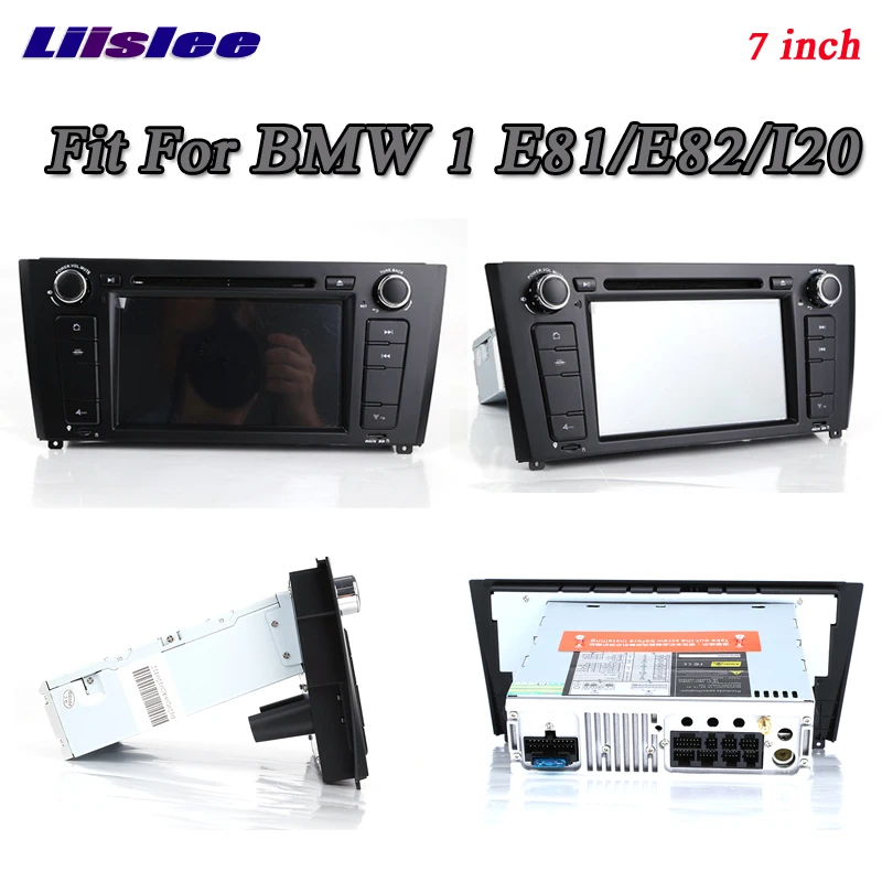 Liislee для BMW 1 E81 E82 I20 стерео радио 3G BT Canbus DVD плеер GPS навигация по карте 1080P HD экран